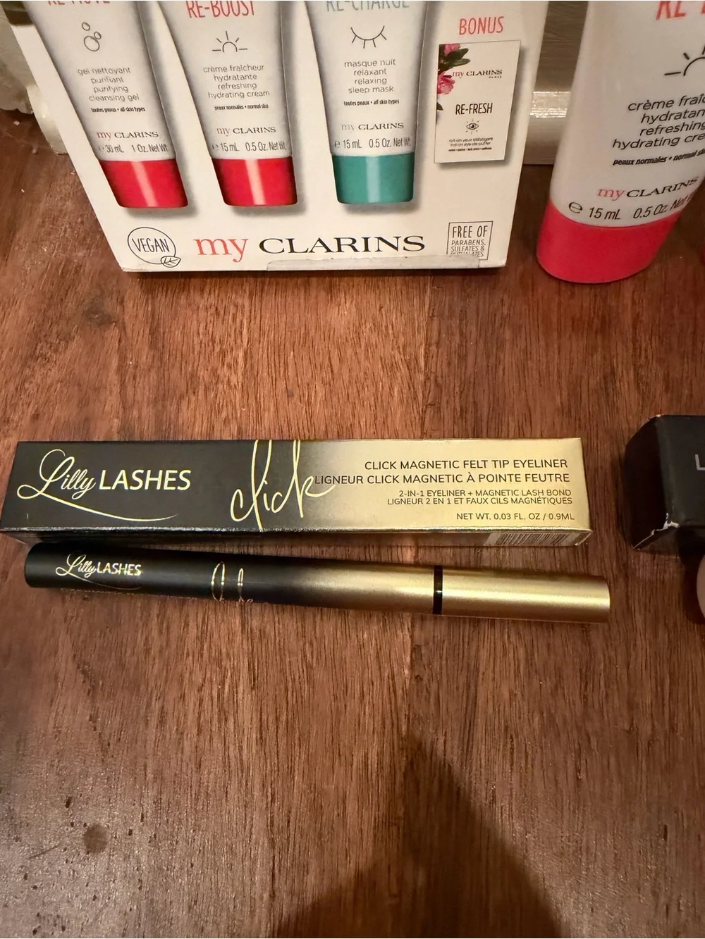 Clarins Pure Skin Mission Primer Set - Pink & Teal